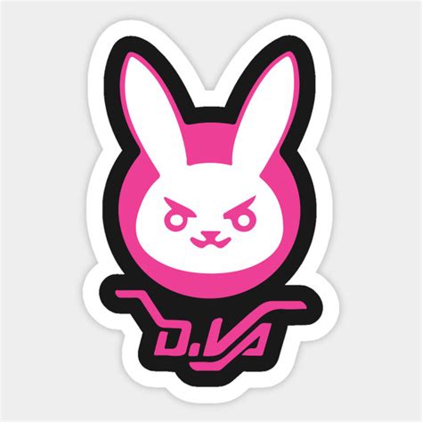 overwatch dva bunny|Overwatch Dva Bunny Stickers for Sale .